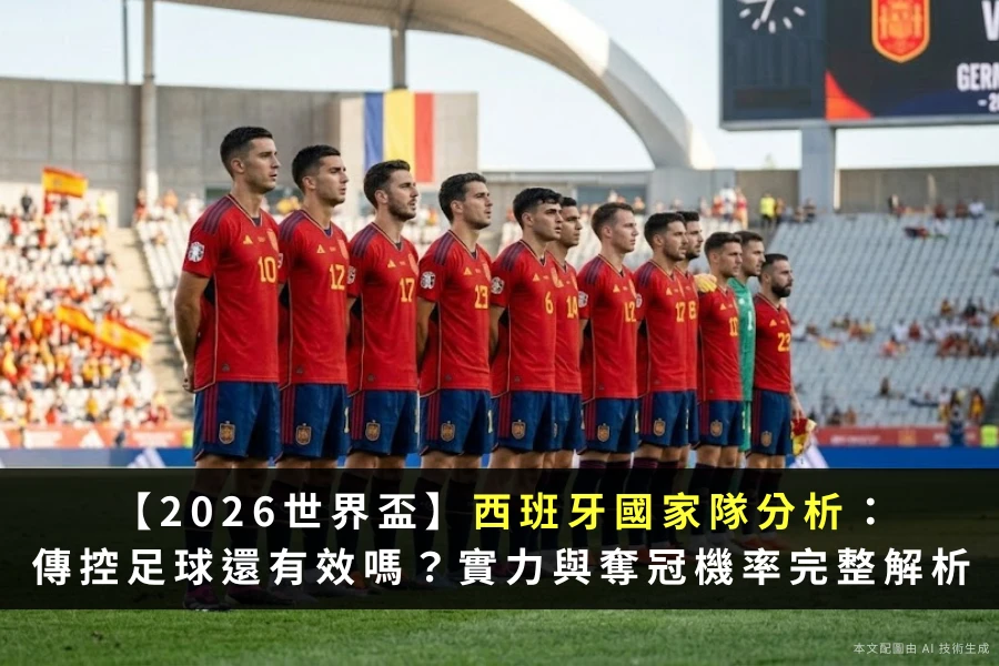 2026世界盃西班牙國家隊完整解析